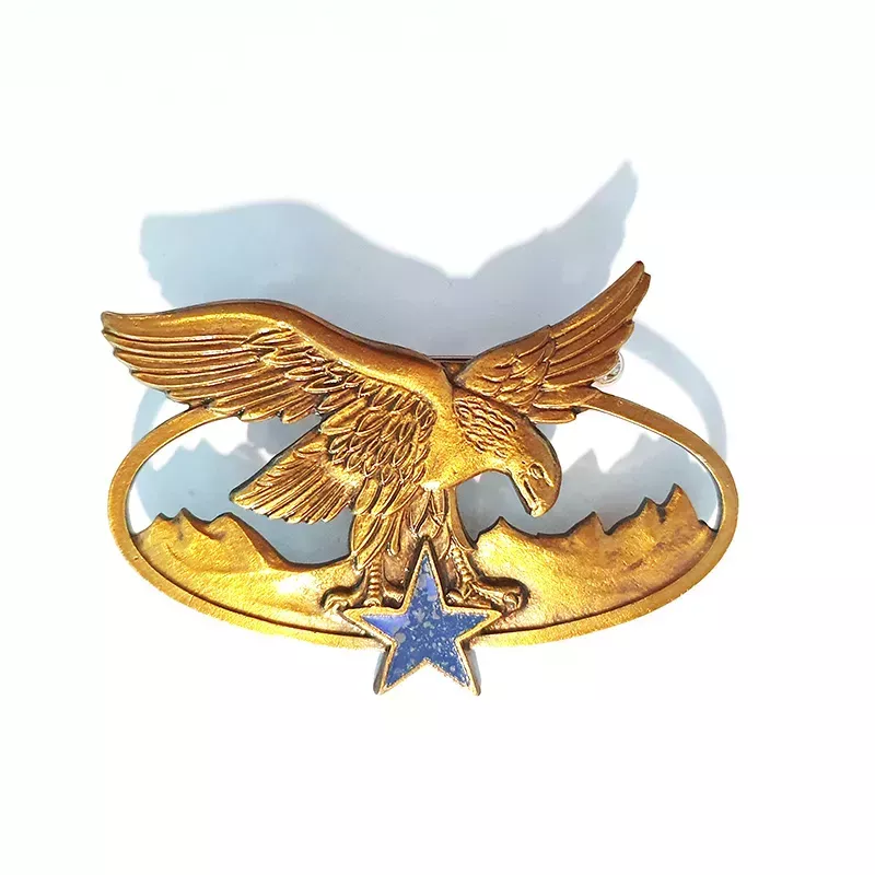 Brevet de spécialité des Troupes de montagne,  Bronze. avec sa barrette à boules.