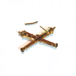 Insigne de Calot Canons Croisés Artilleurs