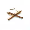 Insigne de Calot Canons Croisés Artilleurs