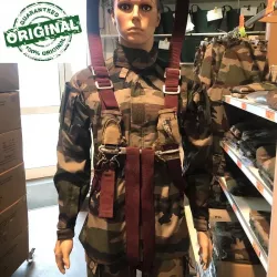 Harnais pour parachute dorsal TAP 661 modifié 665 de l'Armée Française