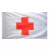 Lot de 12 drapeaux de la Croix Rouge