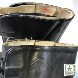 Sur-bottes d'hiver en caoutchouc noire US Army 2ème GM