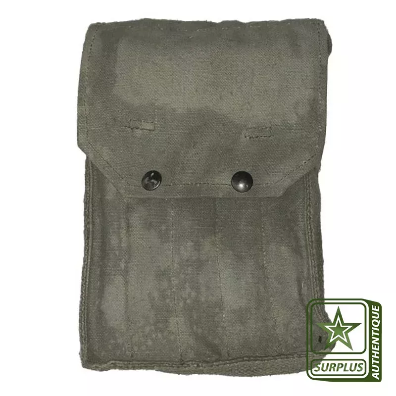 Musette porte-chargeurs pour Pistolet-Mitrailleur MAT49 modèle 1950/53