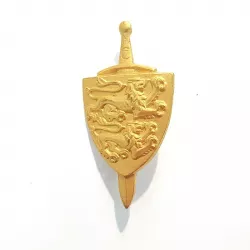 Insigne d'un régiment d'infanterie de l'armée danoise.