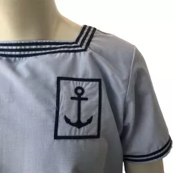 Chemise Marine Nationale Bleu