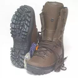 Chaussures hautes de arque "Meindl", couleur brun et noir, avec technologie Goretex, de taille 38.