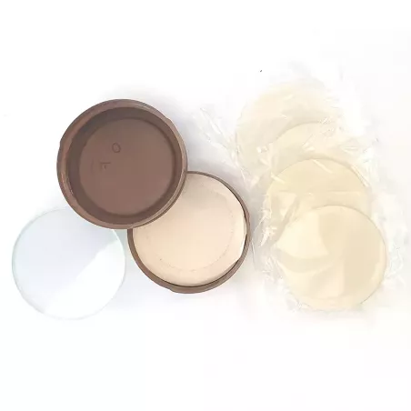 Boîte métal carrée composée d'un verre optique de rechange (d. 64mm) pour l'ANP