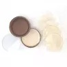 Boîte métal carrée composée d'un verre optique de rechange (d. 64mm) pour l'ANP