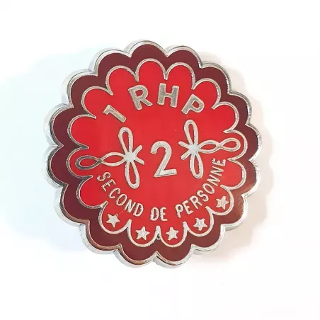 Insigne du 2ème Escadron du 1er Régiment de Hussard Parachutiste.