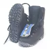 Chaussures hautes de marque Meindl, de couleur noir, fait en cuir métal et caoutchouc, avec technologie GORE-TEX.
