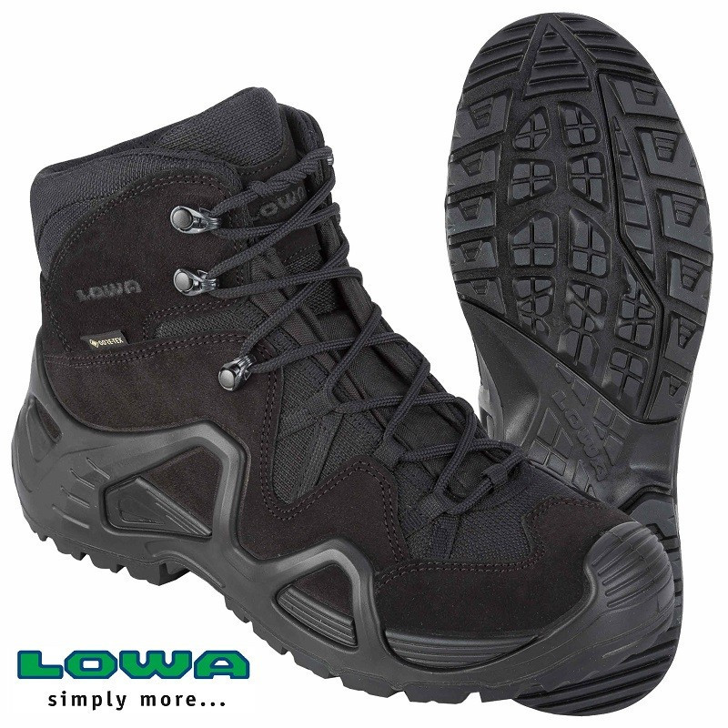 Bottes Lowa Zephyr GTX mid TF noir